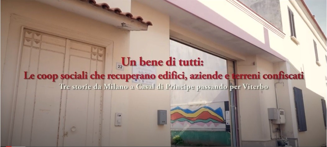 Nell'immagine il frame del documentario Un bene di tutti visibile sul nostro canale youtube