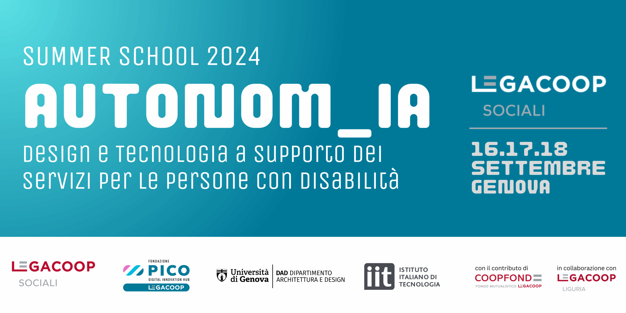 BANNER SUMMER SCHOOL 2024 Autonom ia