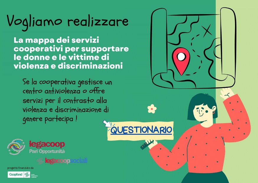 Card mappa cooperativa contro la violenza di genere questionario page