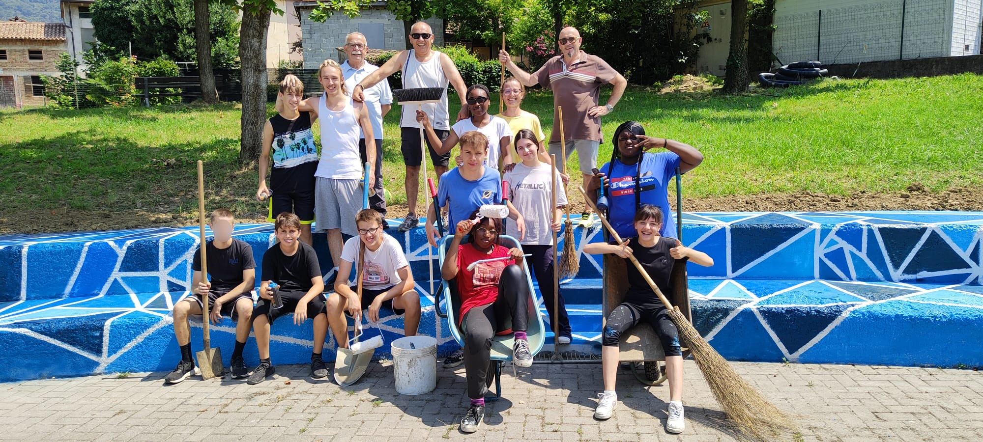 Cordignamoci Estate 2024 foto di gruppo ragazzi e volontari