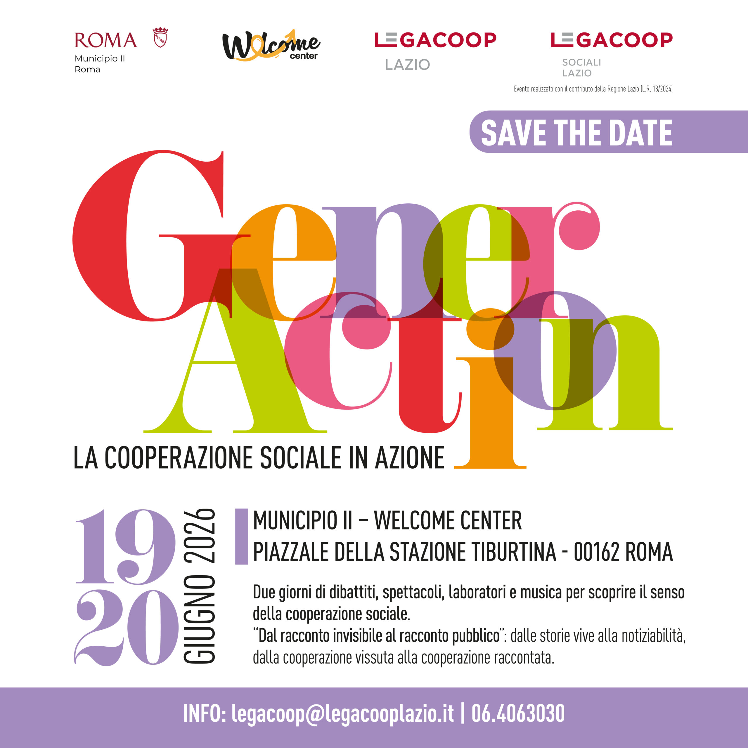 GenerAction 2026 Save the Date 1200x1200 scaled