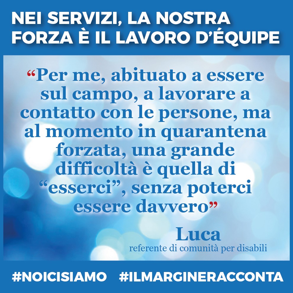 IL MARGINE forza nel lavoro di equipe STORIE 3b Luca