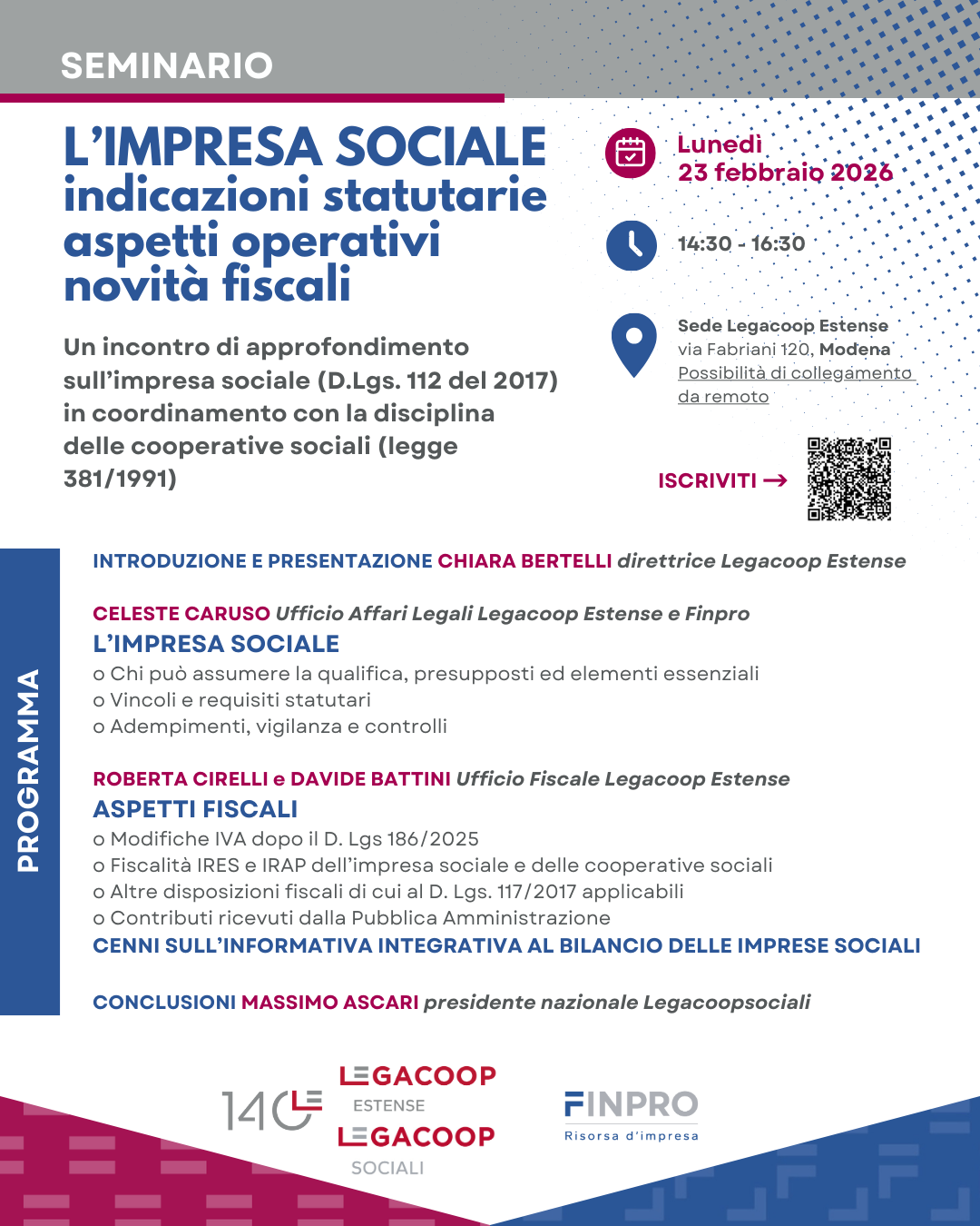 Impresa sociale programma
