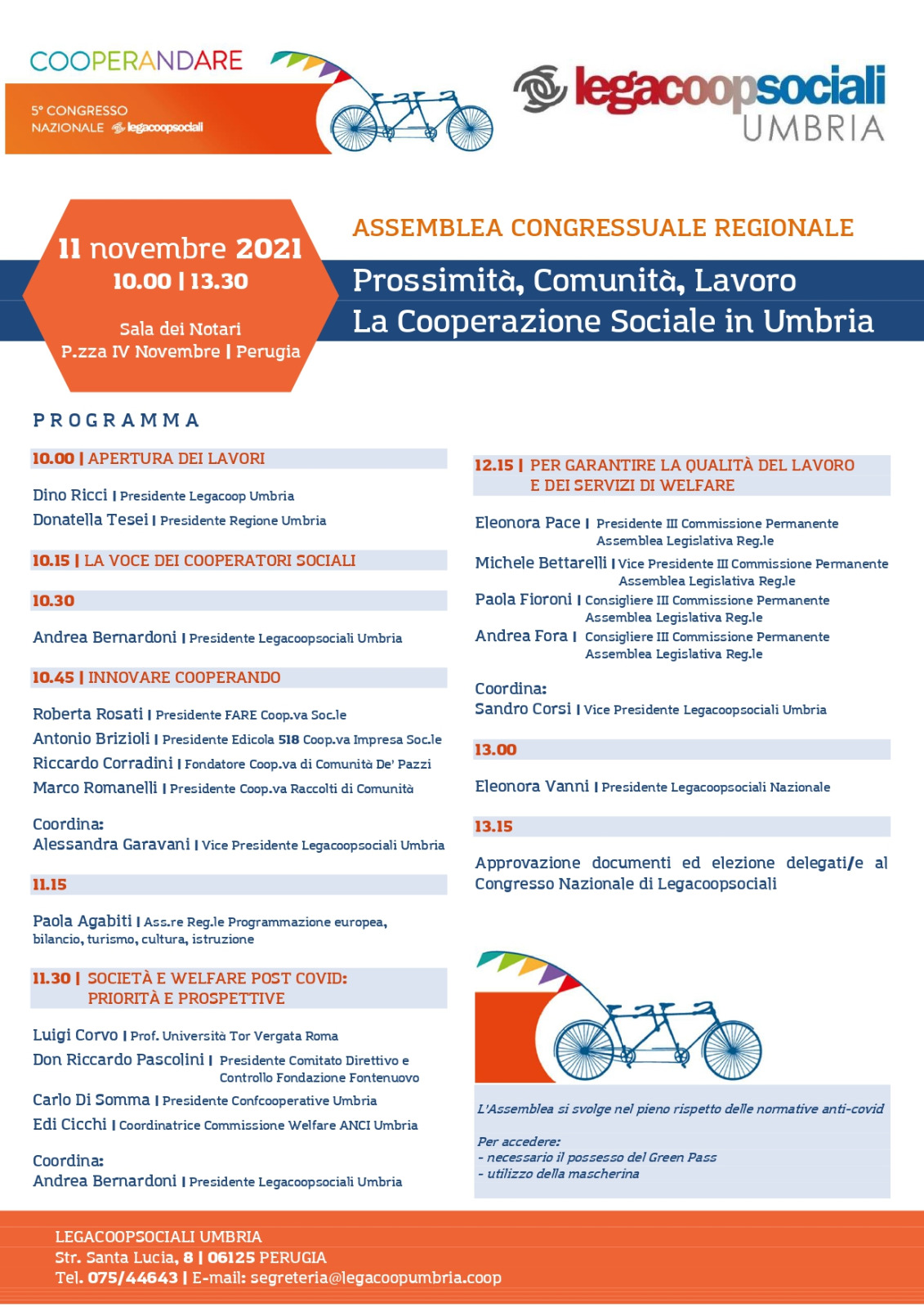 Locandina congresso umbria