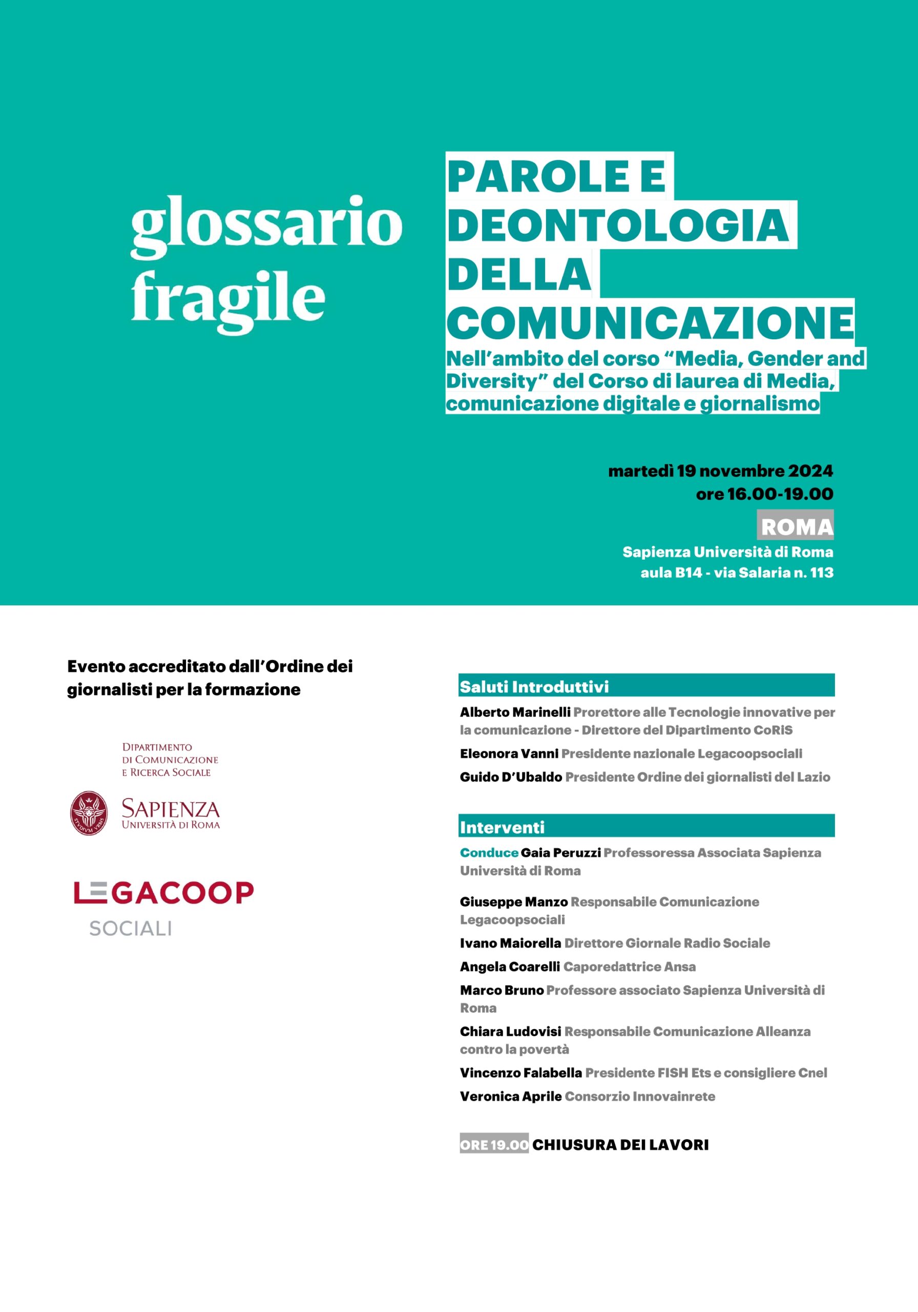 Locandina Glossario fragile sapienza nov2024 def1 scaled
