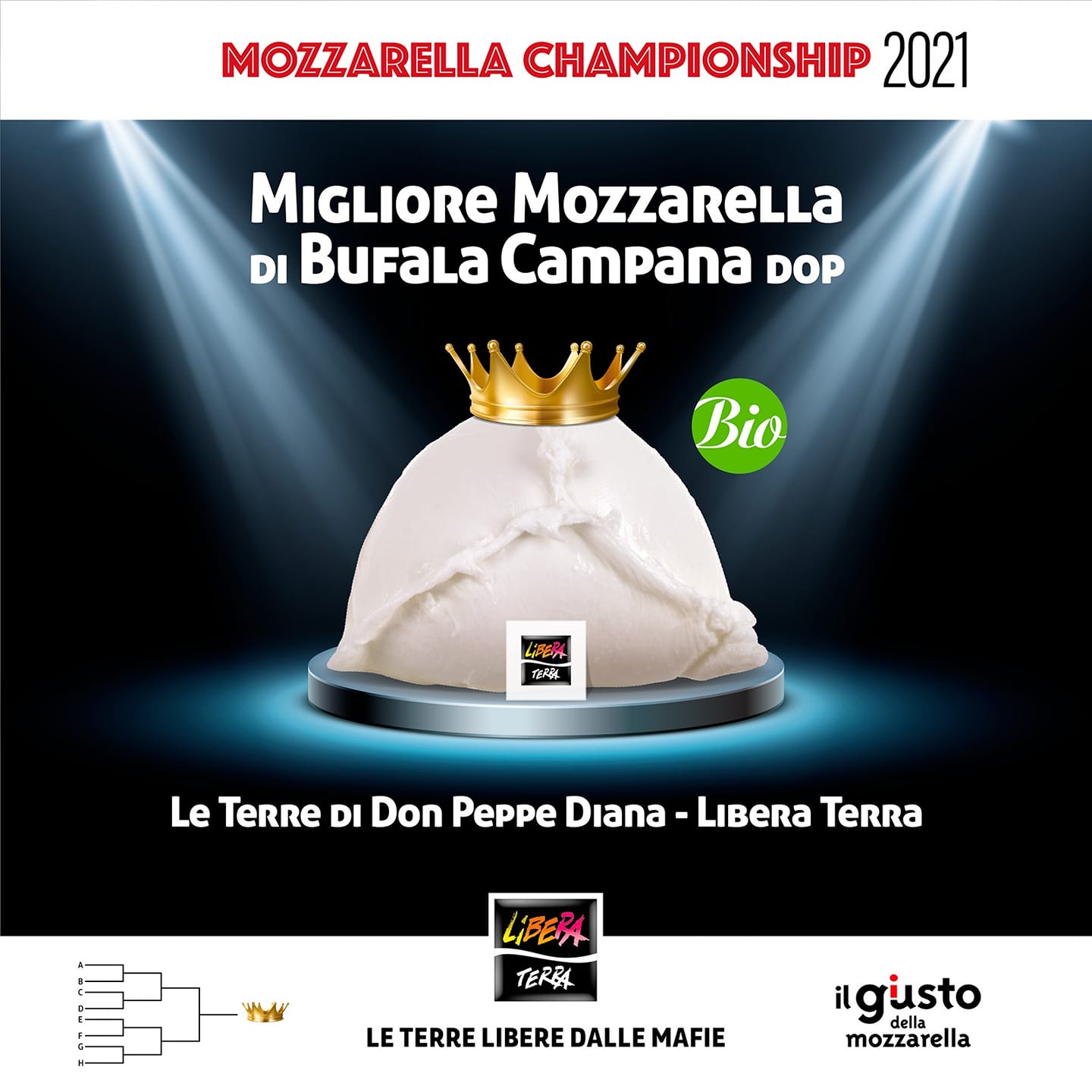 Mozzarella Dop vincitrice