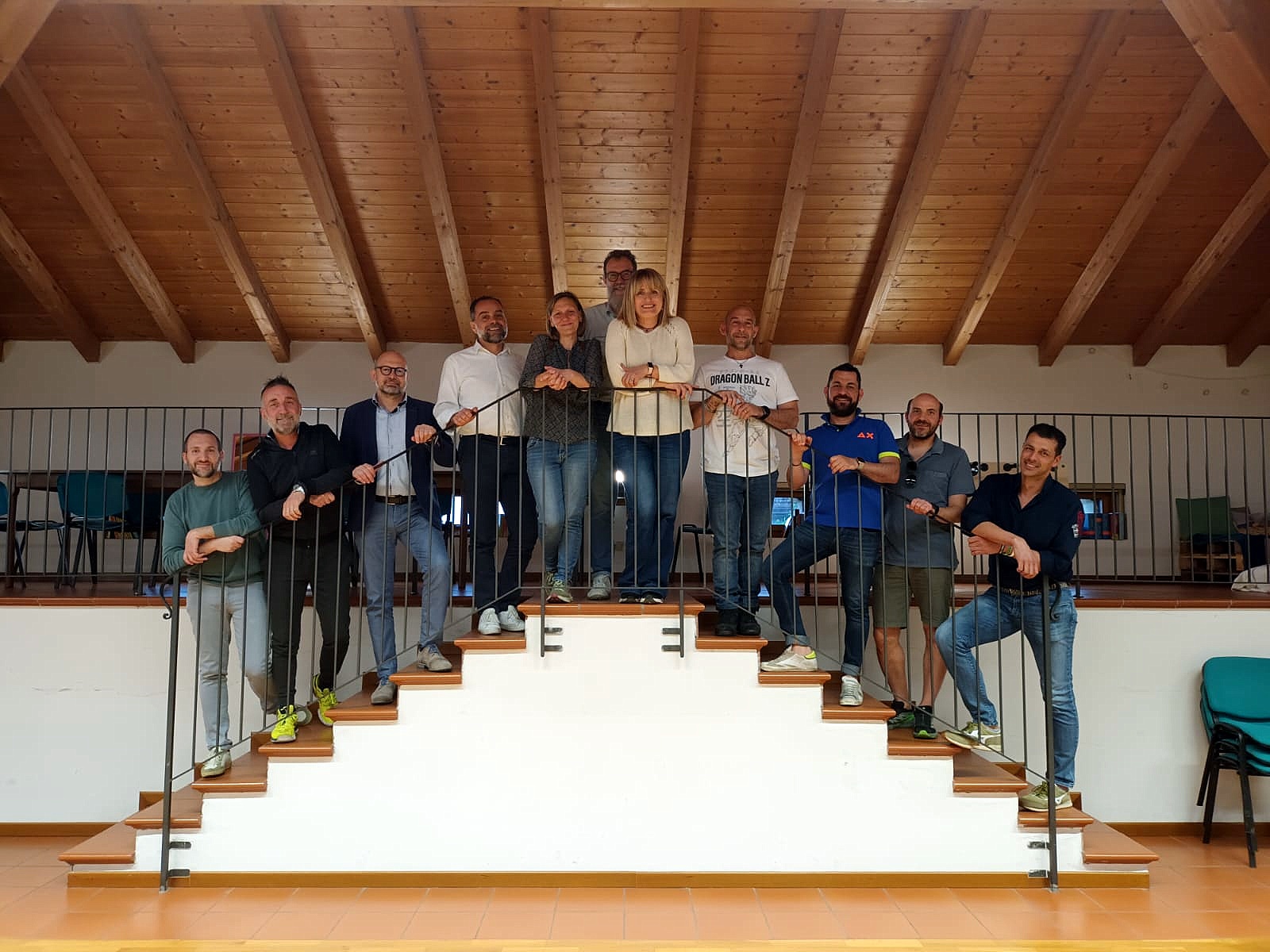 Pap ritivo foto di gruppo