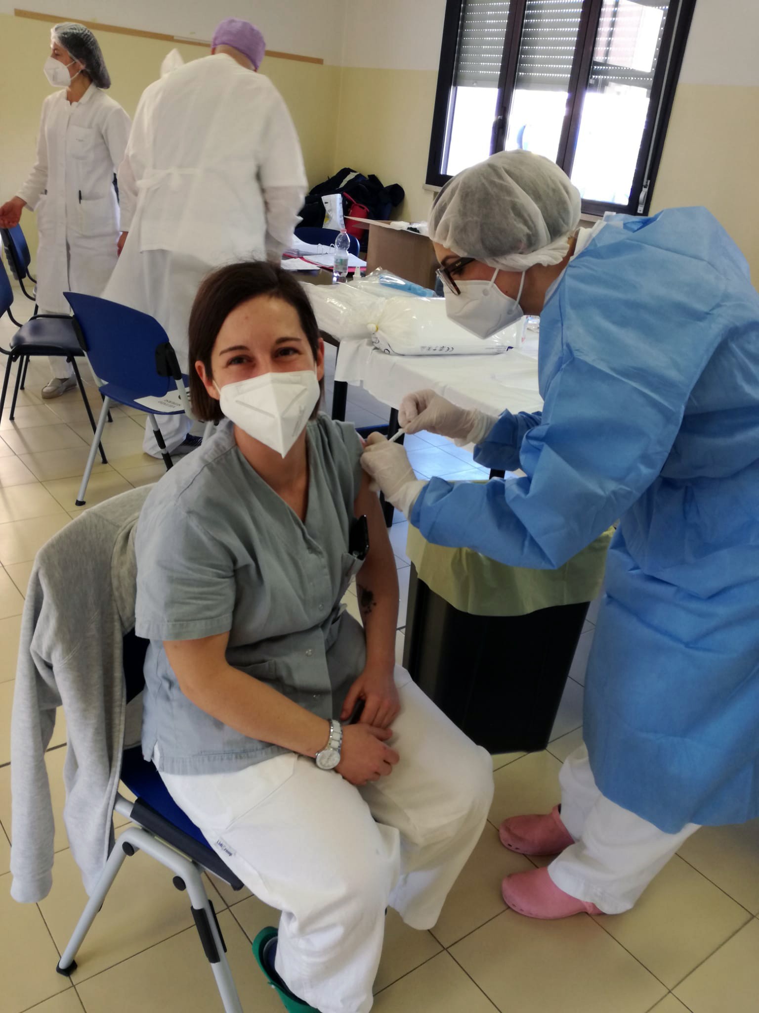 SECONDO VACCINO OPERATRICE CIDAS PORTOMAGGIORE