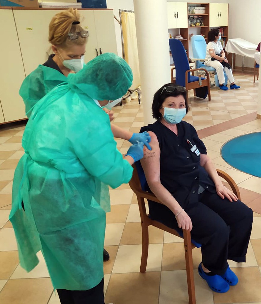 SECONDO VACCINO OPERATRICE CIDAS VIGARANO