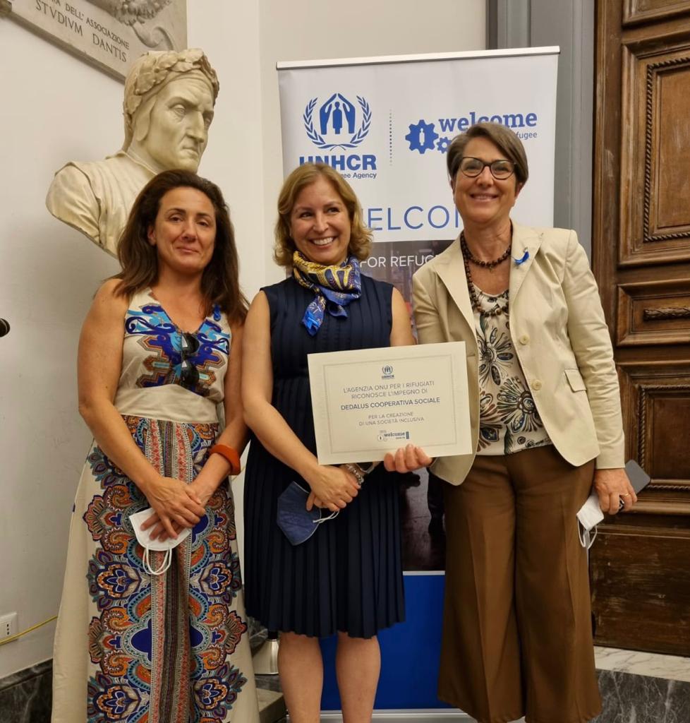 Tania Castellaccio Paola Di Martino Dedalus Chiara Cardoletti rappresentante UNHCR italia
