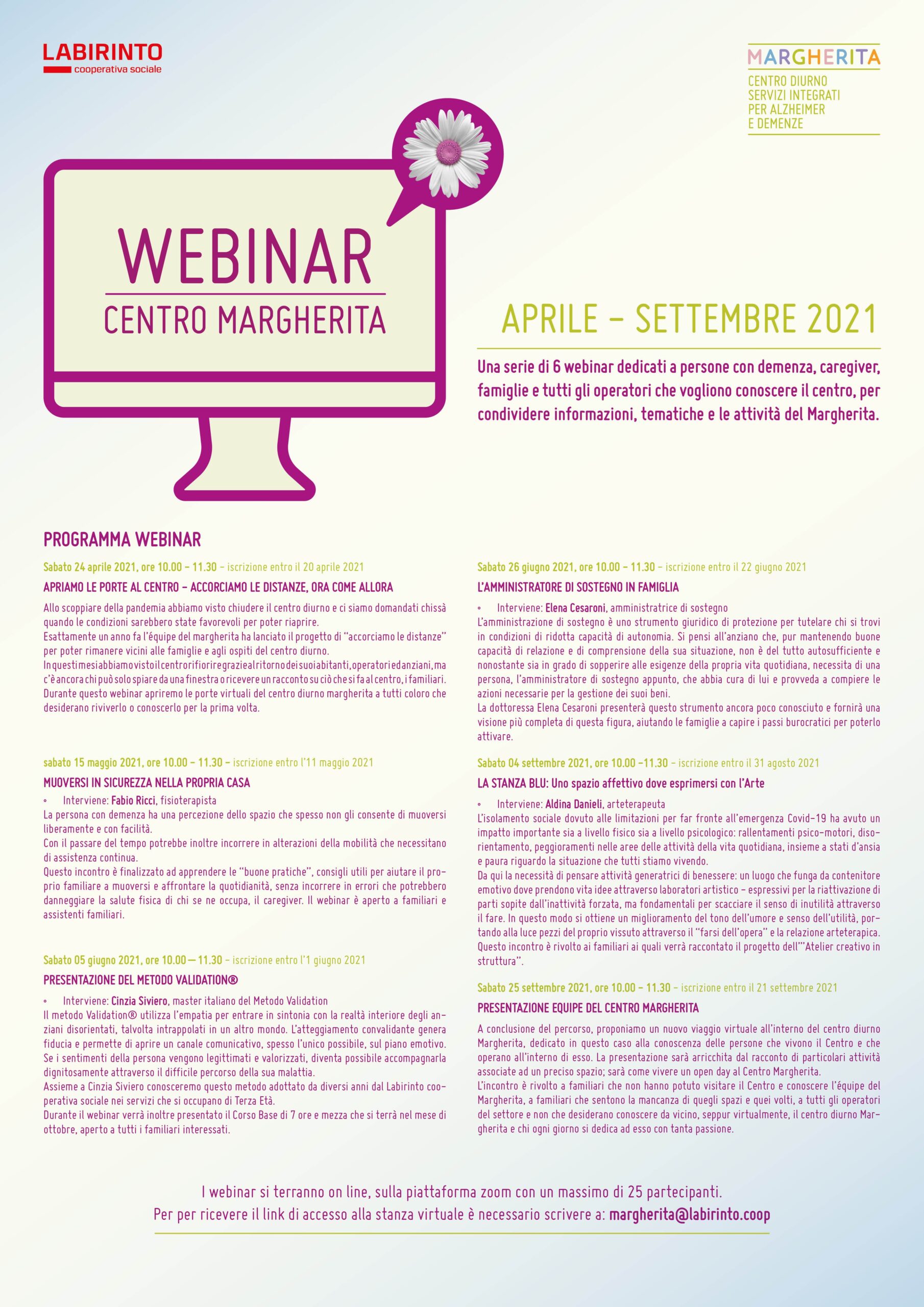 Webinar Margherita