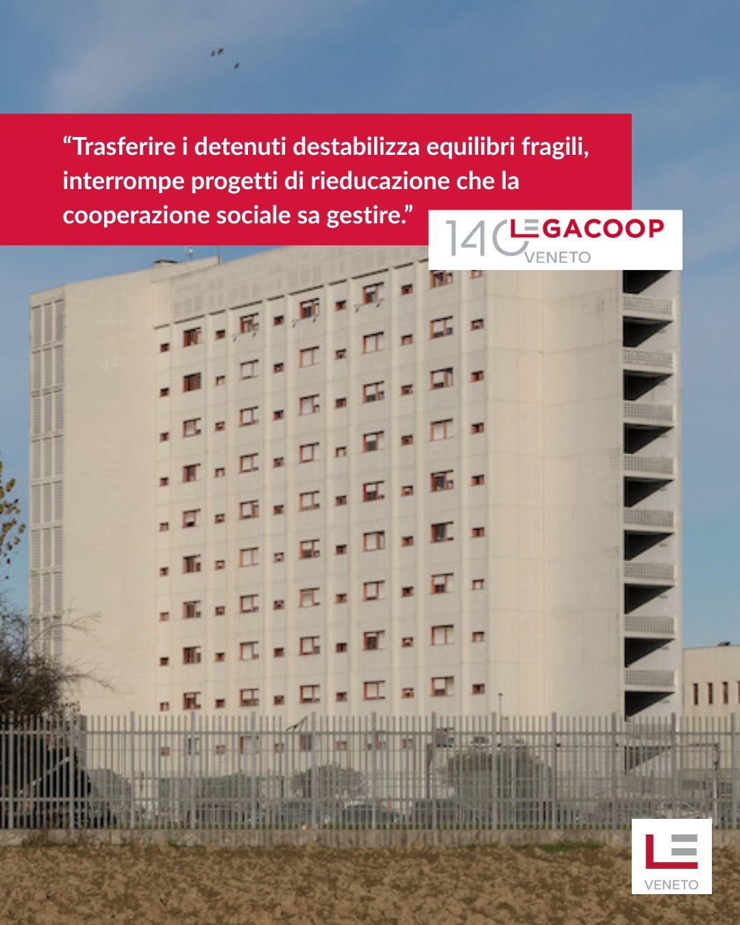 Carcere legacoop veneto