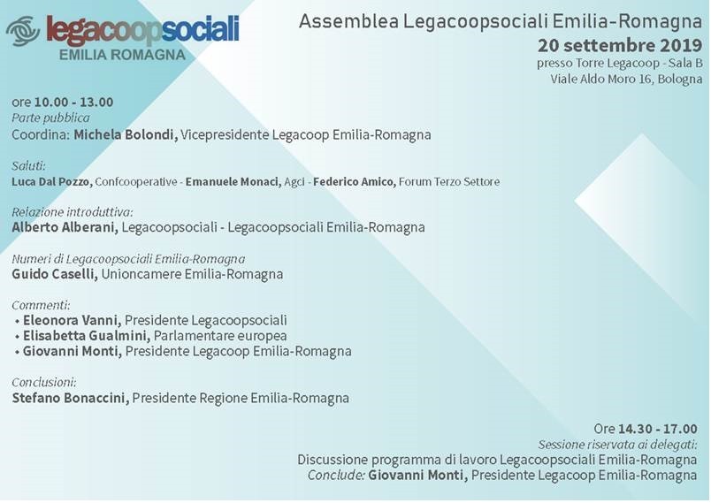 Emilia romagna assemblea legacoopsociali