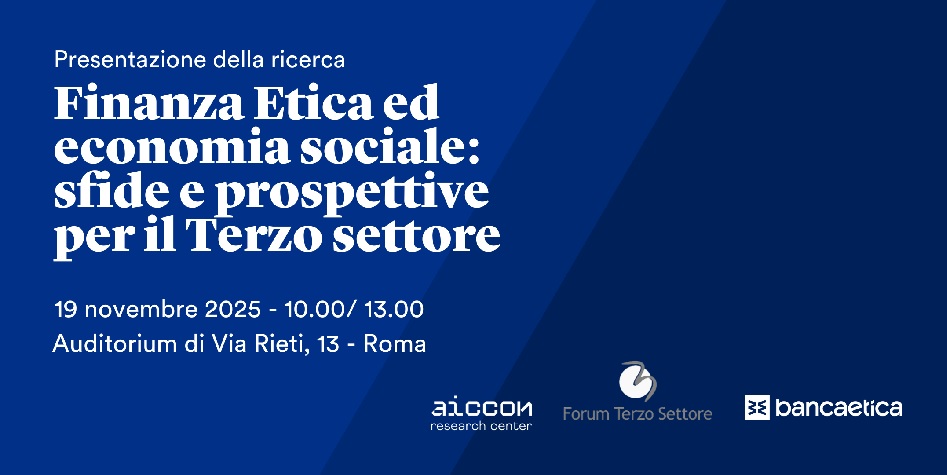 Evento finanza etica 19 novembre