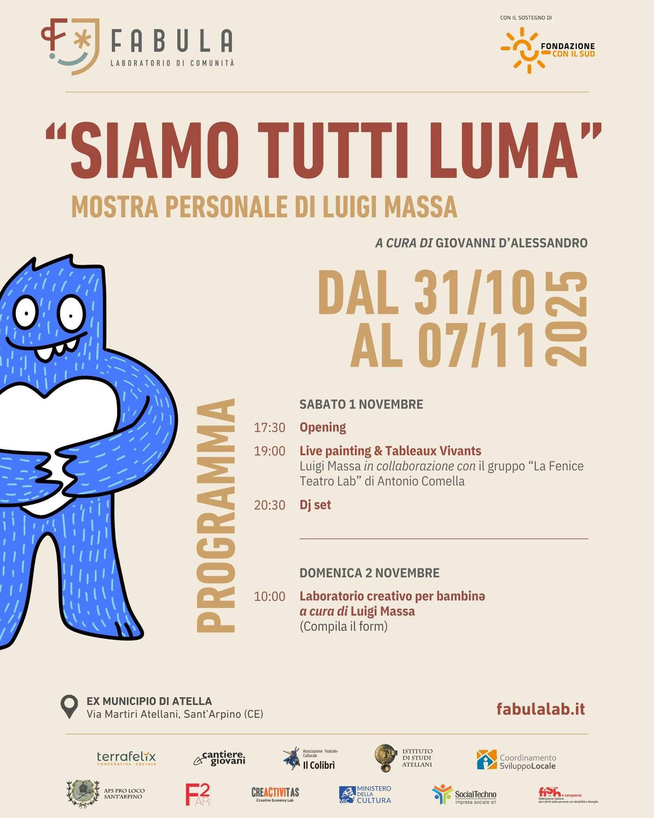 Fabula siamo tutti luma