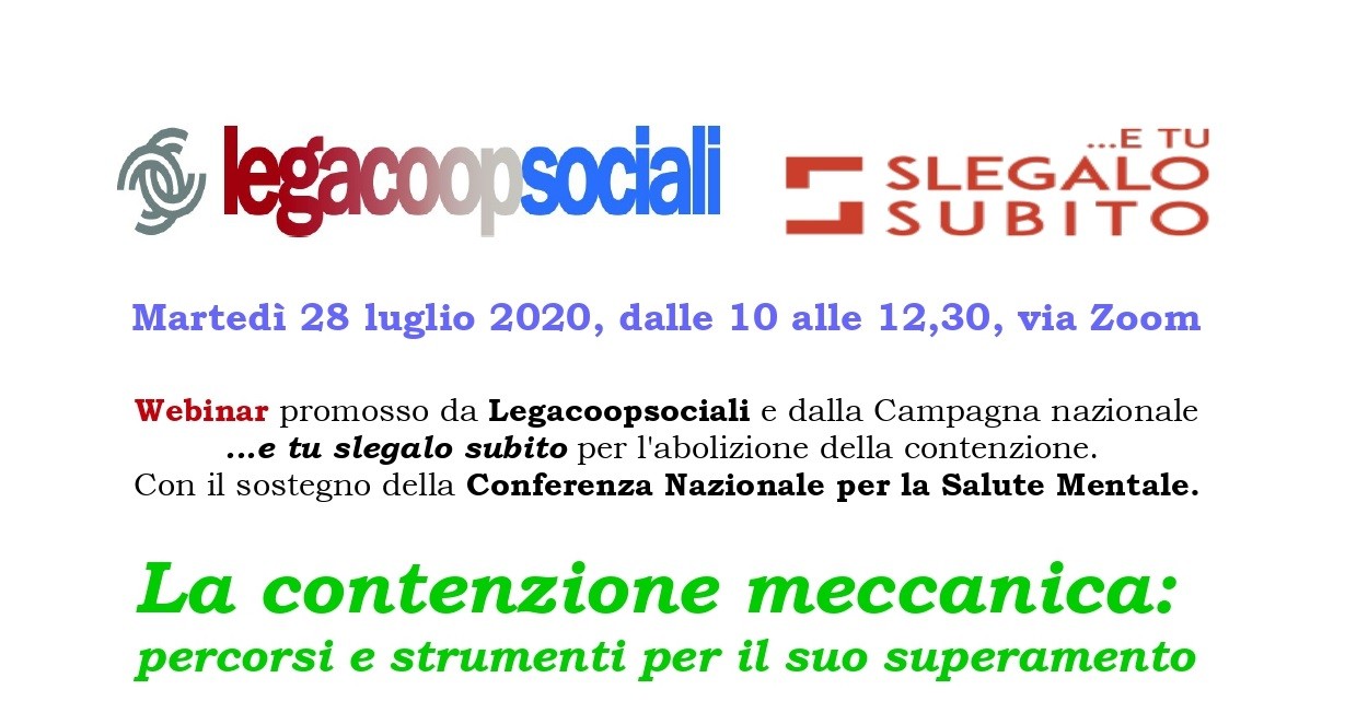 Webinar legacoopsociali contenzione