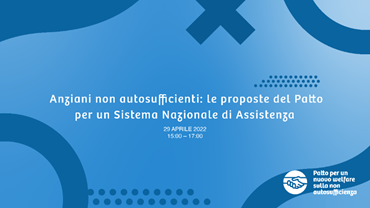 Webinar patto non autosufficienza