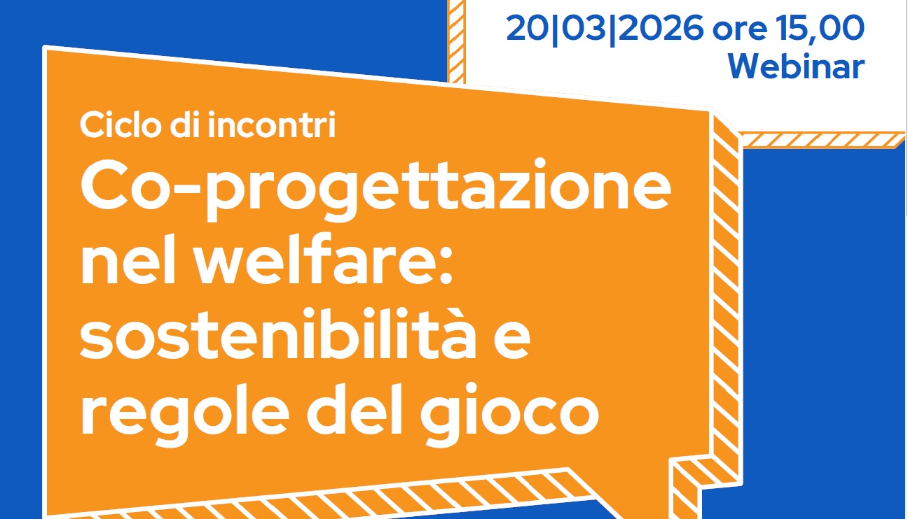 Webinar Lazio coprogettazione